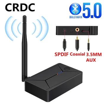 

Coaxial Optical Fiber SPDIF Wireless Adapter 3.5mm AUX RCA USB Stereo Music Bluetooth 5.0 Audio Transmitter For TV PC Headphone