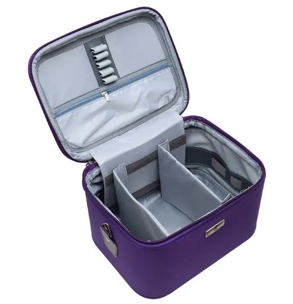 Makeup Organizer Women Toiletry Cosmetic Bag Women cosmetic box suitcase Makeup Case Storage Suitcase for make up organizer 5