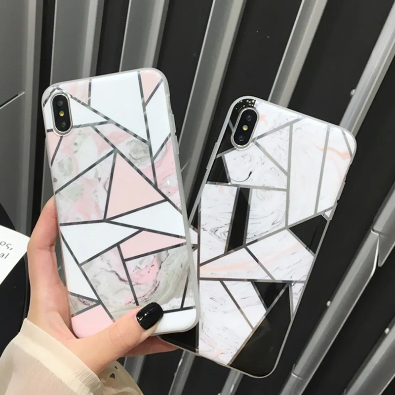 Новый мраморный Чехол для мобильного телефона iPhone X XS XR XSMax 8 7 6 6S PluS креативный