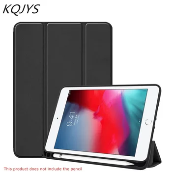 

PU Leather Silicone Tablet Case for Apple iPad Pro 10.5-inch Smart Magnetic Pen Holder Slim Case for iPad Air 3 10.5 2019 Case