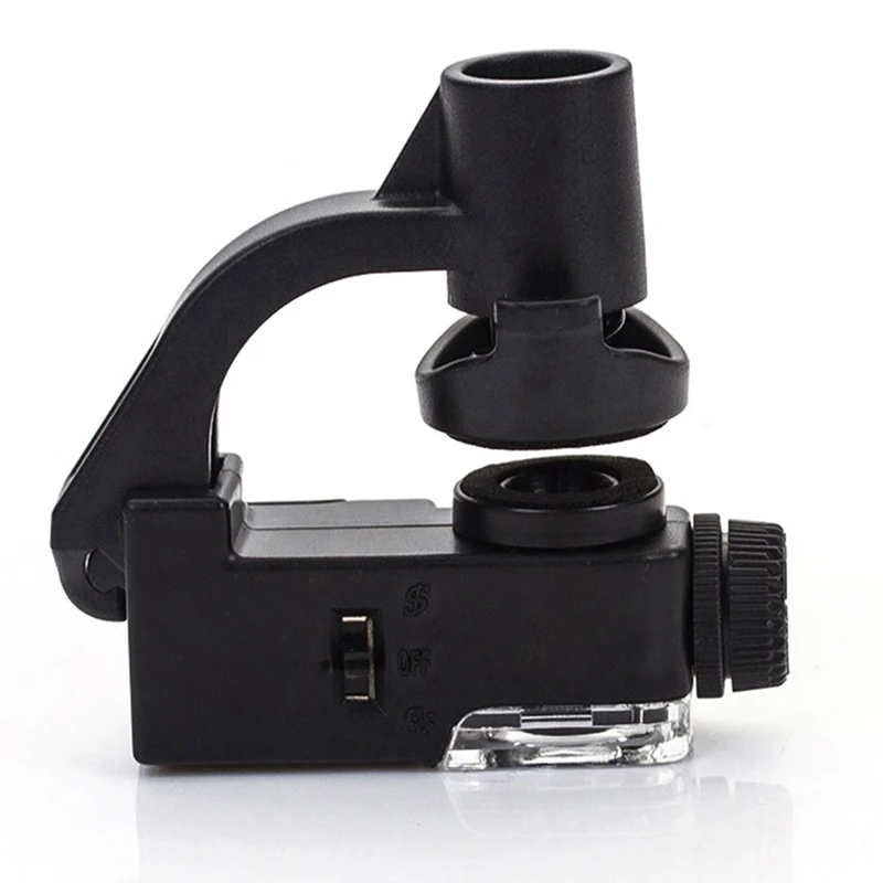 

New 90X Macro Lens Mobile Phone Microscope Magnifying Glass LED Tools Magnification With Camera Clip Optical Zoom Magnifier