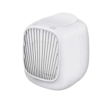 

Portable Small Humidifier Office Desktop Spray Cooler Mini Spray Humidifier Cooler Creative Gift White