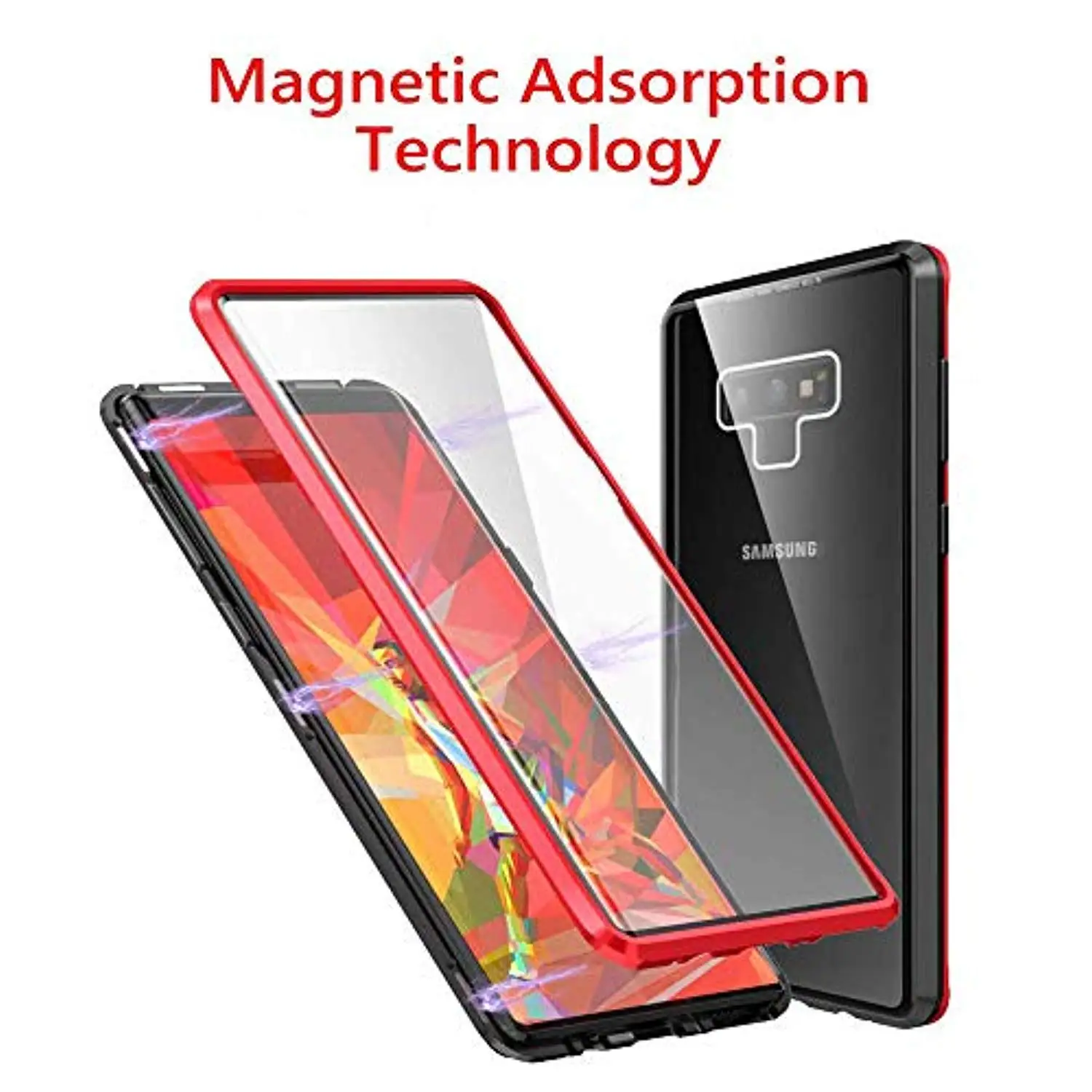 Чехол для Xiaomi Redmi Note 8 Pro 7 7A K20, чехол для телефона, Магнитная Адсорбция, металлическая алюминиевая рама, 360 градусов, полное закаленное стекло