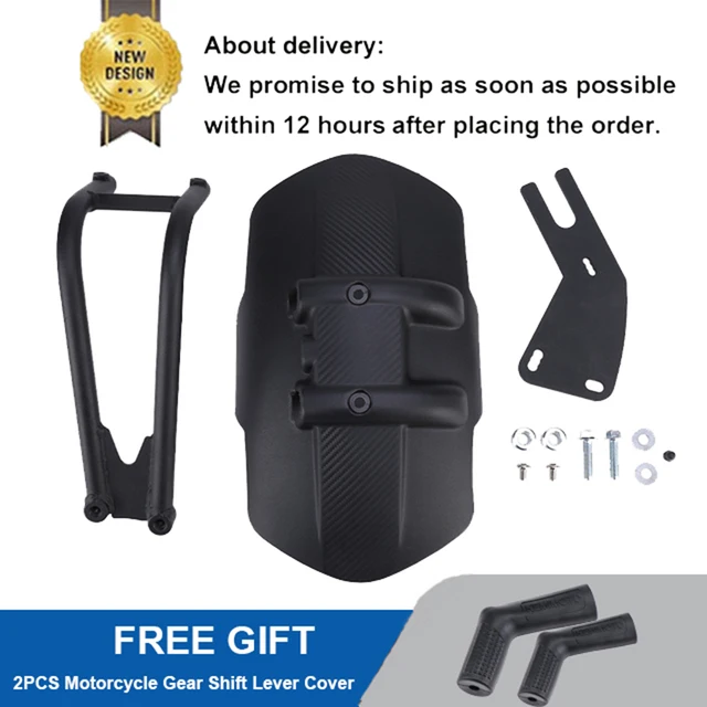 Motorcycle For Yamaha MT07 MT09 Fender Rear Cover MT 07 MT 09 MT-09 MT-07 2014 2015 2016 Back Mudguard Splash Guard Protector... Black