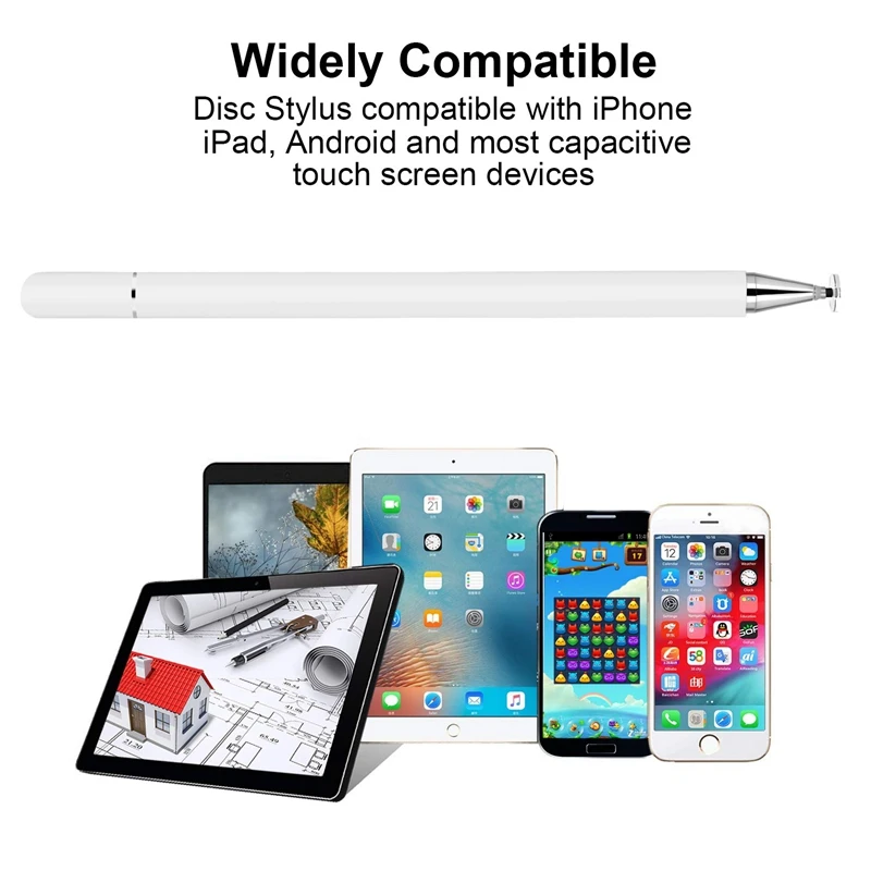 Диск для записи стилус Карандаш для iPad, iPhone, samsung Note 10, Google Pixel 3 huawei Xiaomi смартфонов