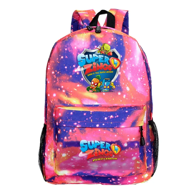 Фото школьный рюкзак super zings для девочек и мальчиков модный ранец
