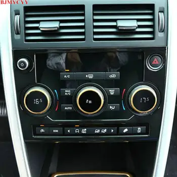 

BJMYCYY for Land Rover Discovery Sport 2015-2017 Car Center Central Control Button Mode Frame Trim Accessories