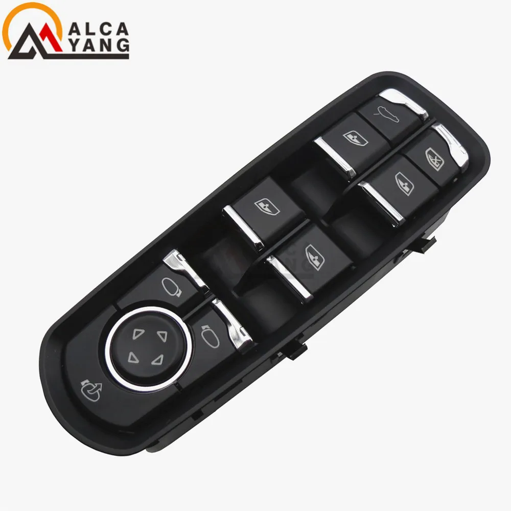 Master Power Window Switch Button For Porsche Panamera Cayenne Macan Car Electric Power Closing Window Panel Switch Button. 
