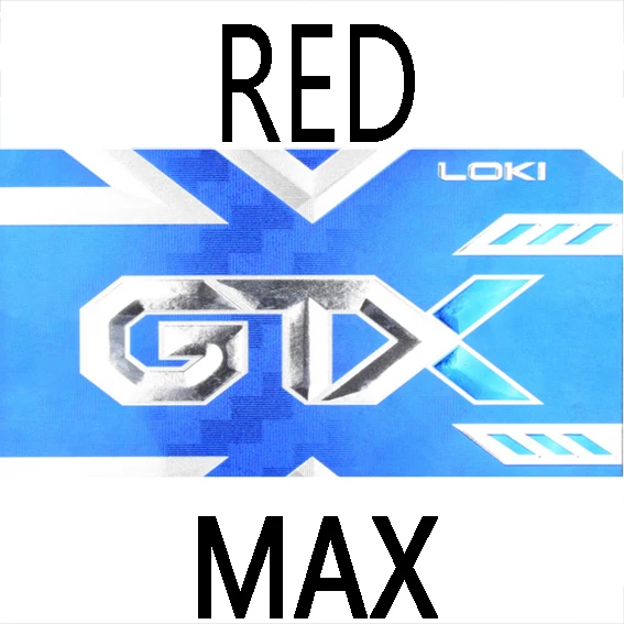 ITTF одобренный Ван Хао Локи GTX PRO 40+ синий торт Губка stacky скорость Настольный теннис Резина/пинг-понг резина - Цвет: Red MAX
