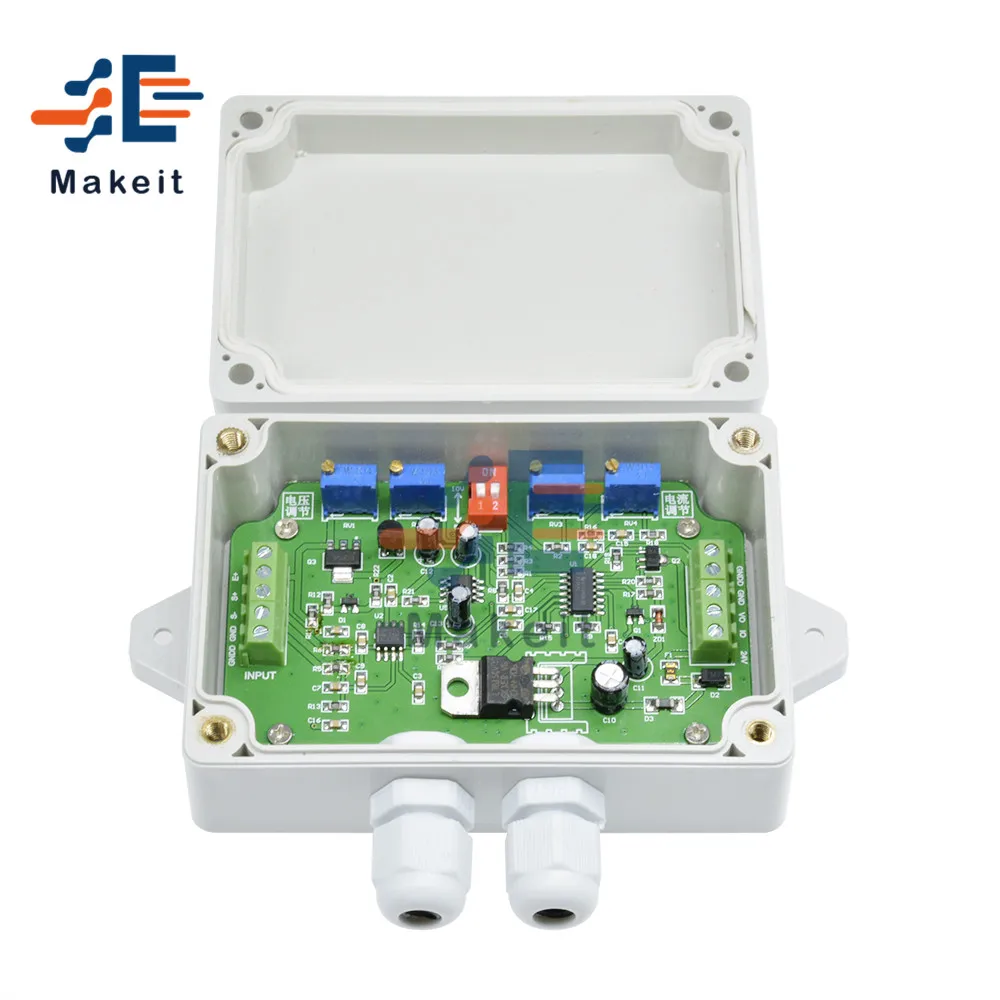 

DC 12-24V 4-20MA Load Cell Amplifier Load Cell sensor Amplifier Transmitter Weighing Transmitter Amplifier Sensor Module
