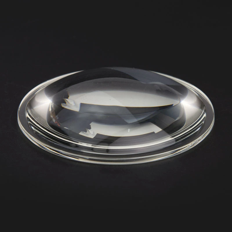 1PC 108mm diameter optical glass convex lens high power LED condenser lens