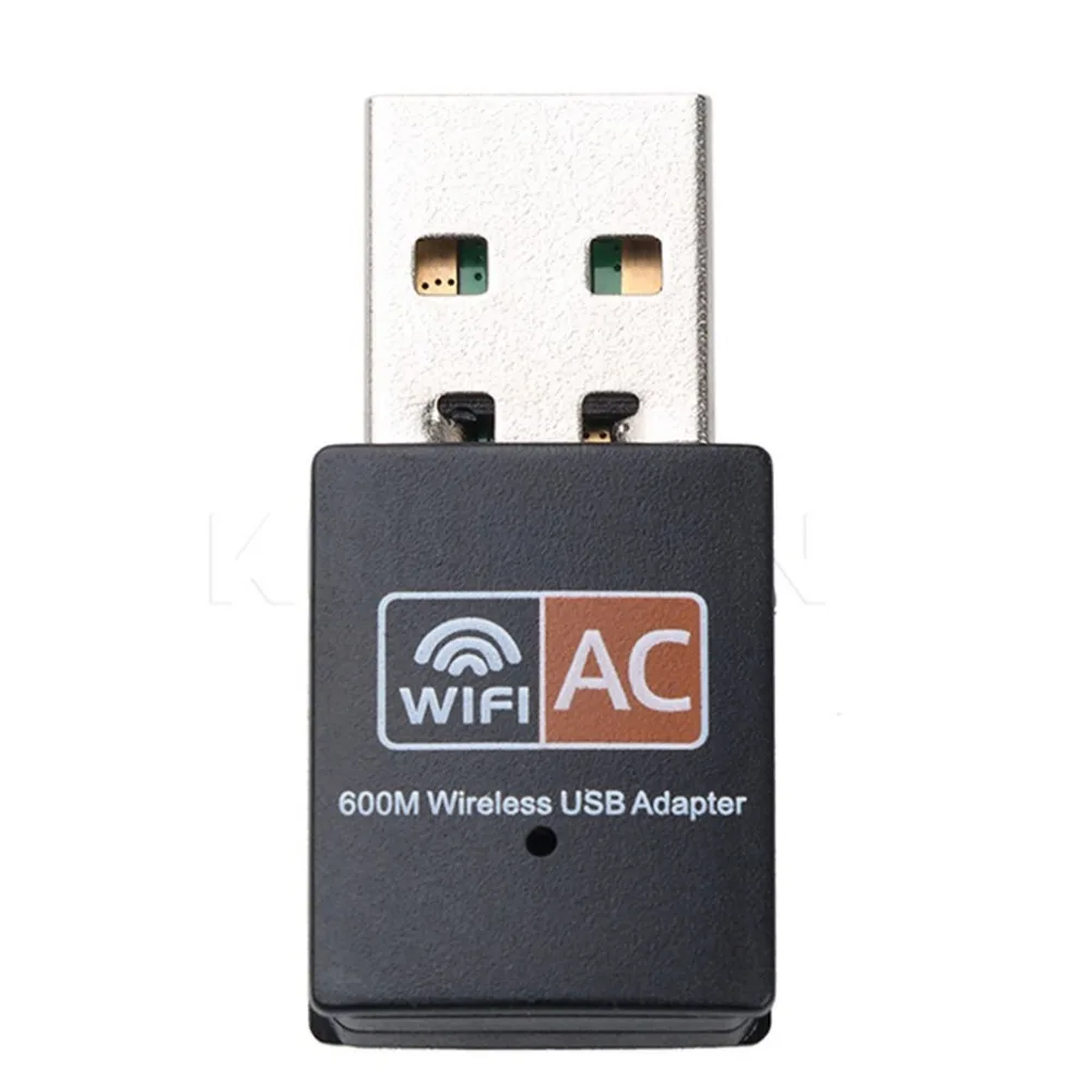 Беспроводной USB WiFi адаптер 600 Мбит/с 2,4 ГГц 5 ГГц WiFi антенна двухдиапазонная 802.11b/n/g/ac мини беспроводная компьютерная сетевая карта приемник