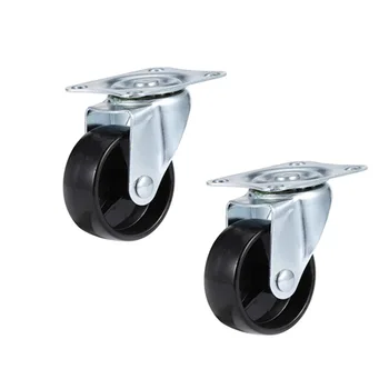 

5pcs 50mm rubber table and chair furniture tool cart rack shelf hanger universal solid rubber wheel