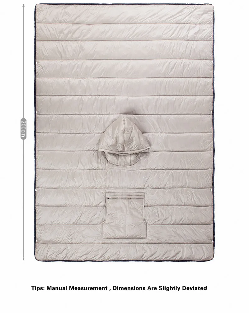 Bolsa de Dormir Acampamento ao ar Naturehike Estilo Capa Unisex Impermeável Portátil Livre Quente Preguiçoso Dormir Colcha Poncho Viagem Inverno 11 preguiçoso dormir colcha poncho viagem inverno