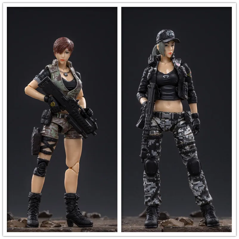 

1/18 JOYTOY Action Figure High Simulation Doll CF crossfire Women Game Character Soldier Figure Model Toy Collection Boy Gifts