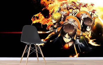 

[Self-Adhesive] 3D Attack On Titan 031567 Japan Anime Wall Paper mural Wall Print Decal Wall Murals