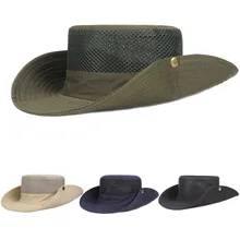 Модель в стиле милитари с ведро Шапки Камуфляж для джунглей Рыбацкая шляпа с широкими с полями, солнце Панама для рыбалки шапки для кемпинга Кепки из хлопка L58