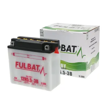 

BATTERY FULBAT 12N5.5-3B C/ACID (6)