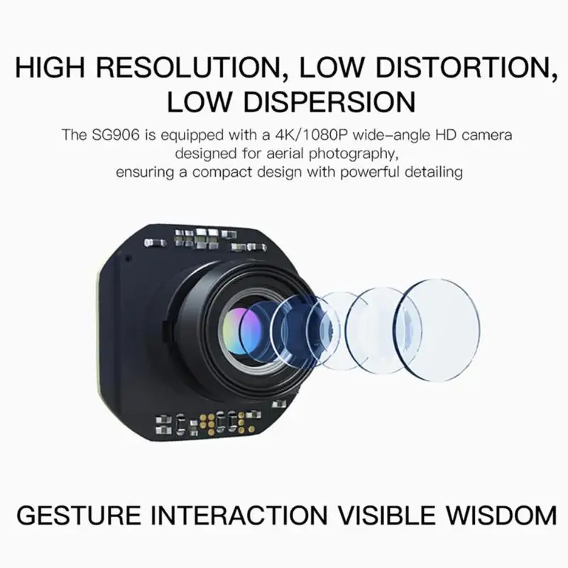 SG906 GPS RC Camera Drone With WIFI FPV 4K/1080P Brushless Optical Flow Selfie Drones Quadcopter With 1/2 Battery And Bag