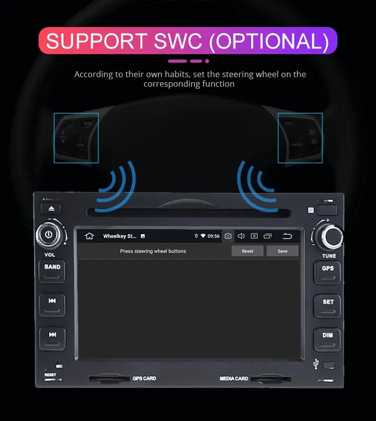 Top Besina Android 9.0 2 din Car DVD GPS Radio Player For Volkswagen PASSAT B5 MK5 GOLF POLO TRANSPORTER Radio GPS Navigation Stereo 12