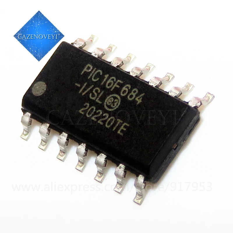 1 шт./лот PIC16F684-I/SL PIC16F684 соп-14 Новый оригинал в наличии | Электронные компоненты и