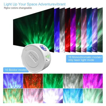 

Bluetooth Music LED Laser Projector Light Remote Control Stage Effect Party Lamp Sleeping Light Bedroom Bedside Table Lamp