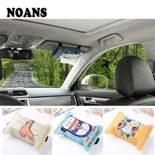 Мультяшная подвесная коробка для хранения салфеток, автомобильный домашний контейнер для Ford Mondeo mk4 Focus 2 3 mk2 mk3 Fiesta mk7 Opel Astra h j g k