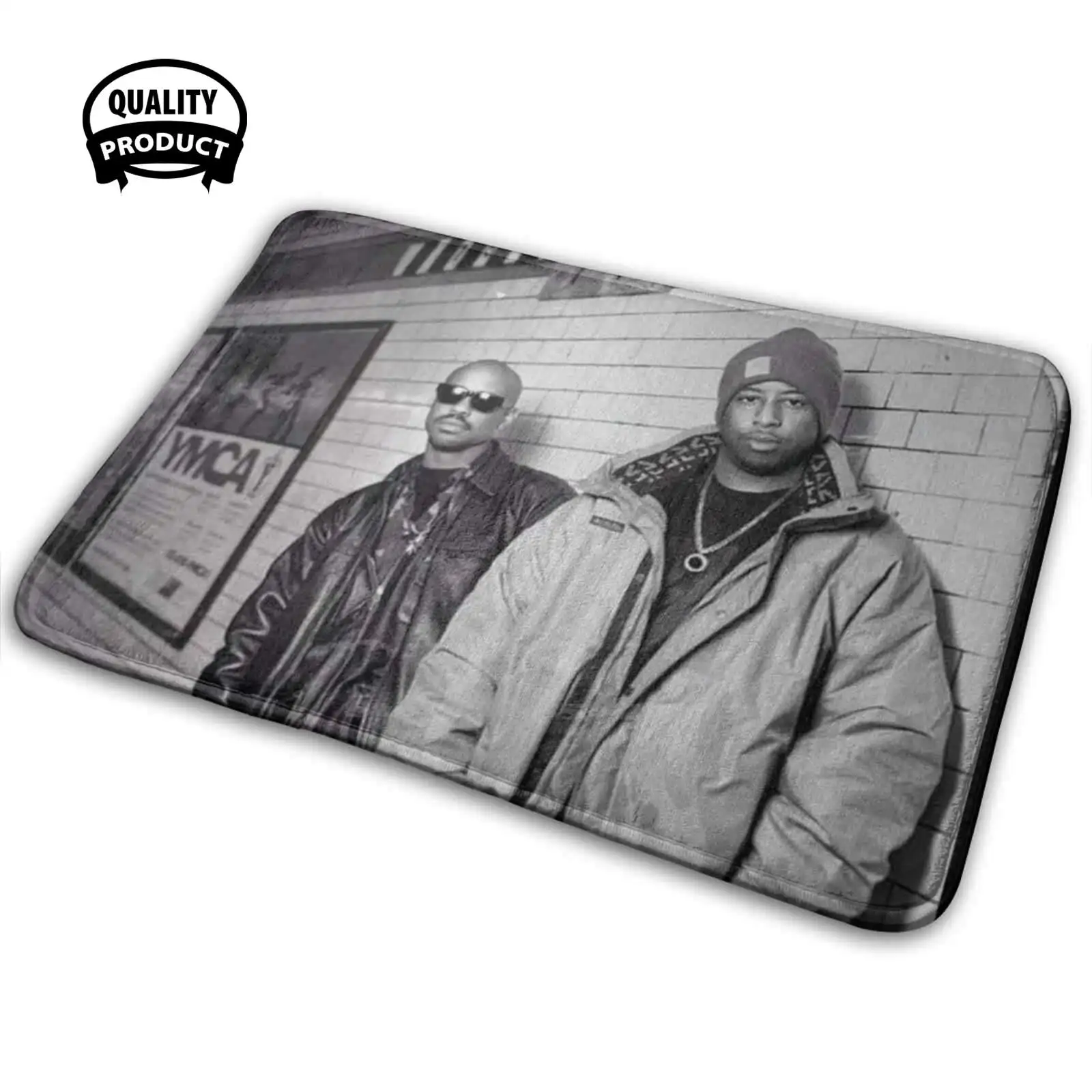 Vintage Gan R 3D Morbido Tappetino Antiscivolo Tappeto Cuscino Gan R Rap Hip Hop Gan R Old School Boom Bap Premier Biggie Sotterraneo