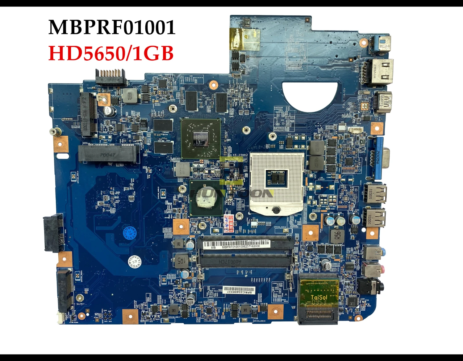 Высококачественная материнская плата MBPRF01001 для ноутбука ACER Aspire 5740 5740G HM55 PGA989 DDR3