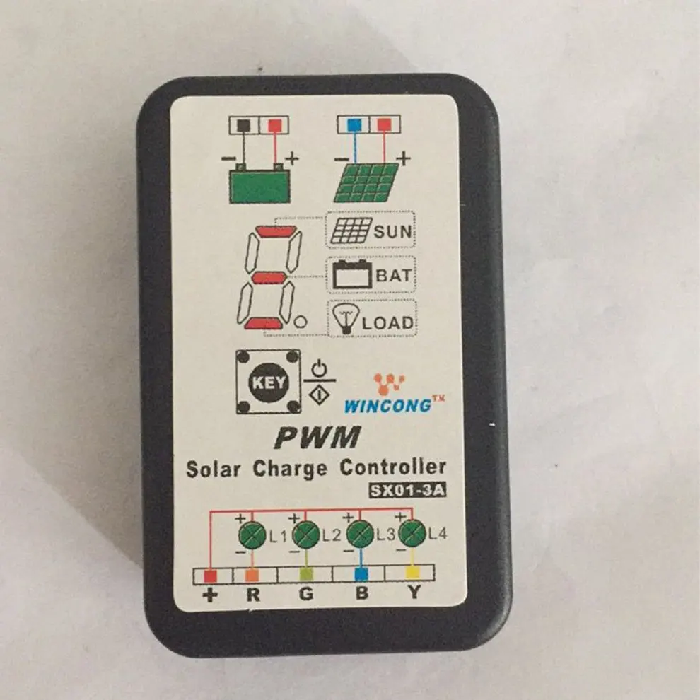 

6V12V PWM solar controller