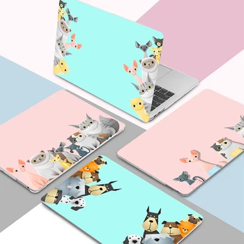 

MTT Cute Cartoon Case For Macbook Air Pro 11 12 13 15 16 With Touch bar Pink Cover for mac book pro 13 2020 Laptop Case Sleeve