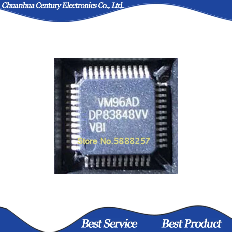 

1 Pcs/Lot DP83848VVVBI LQFP48 New and Original In Stock