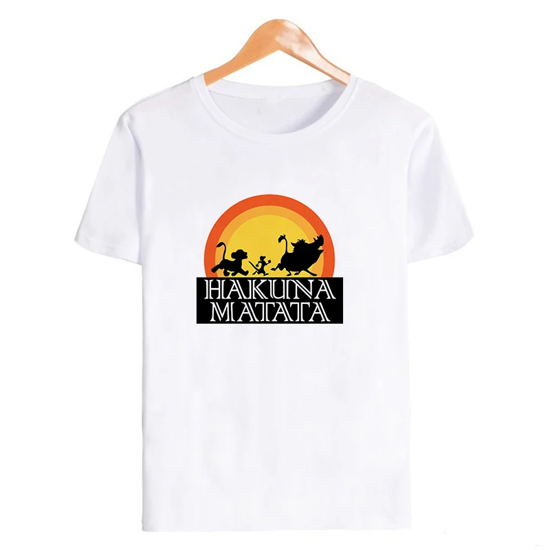 Hakuna Matata Bitch T-shirt Minimaliste Pour Femme Motif Vacances D'été