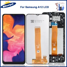 Écran tactile LCD de remplacement, 6.5 pouces, pour Samsung Galaxy A12 A125F A125 A125H A125F/DSN=