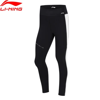 

Li-Ning Women Training Base Layer Pants Tight Fit 69% Nylon 31% Spandex Compression LiNing li ning Sport Trousers AULP152 WKY266