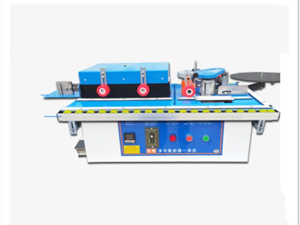 Деревообрабатывающий Кромкооблицовочный станок с склеиванием, обрезка вращения+ Расширение+ Прямая линия/кривая/одна машина
