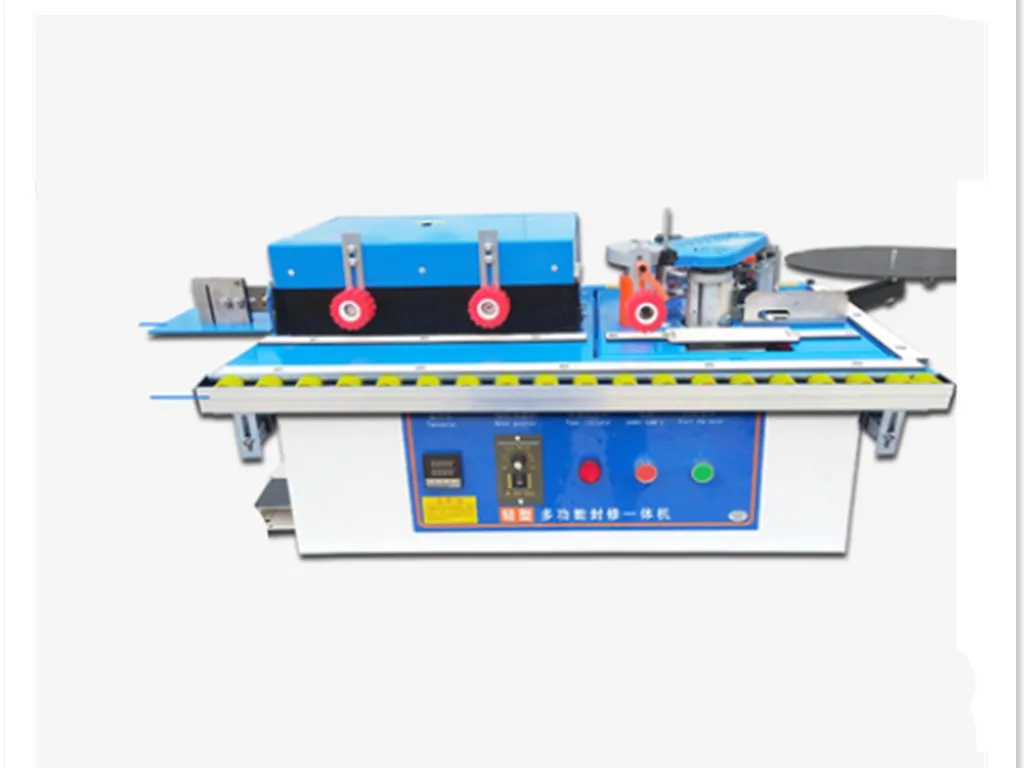 

Woodworking Edge Banding Machine With Gluing, Trimming Rotation + Widening + Straight line / Curve / One Machine