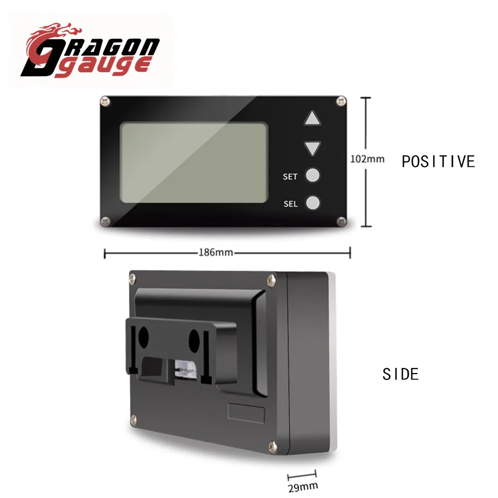 DRAGON」 EVC Electronic Turbo Boost Controller LCD Digital Display