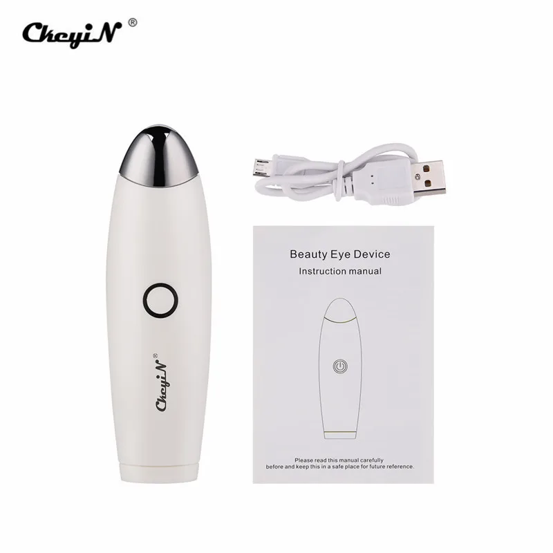 

CkeyiN Warm Heat Eye Massager High Frequency Vibration Face Massage Bar Wrinkle Removal Tightening Eye Care Beauty Instrumen