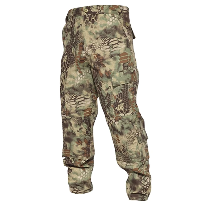 Мужской Pantalon Tactico военная форма брюки из рипстопа Тактический пустынный камуфляж на открытом воздухе охотничьи брюки для Охота, треккинг