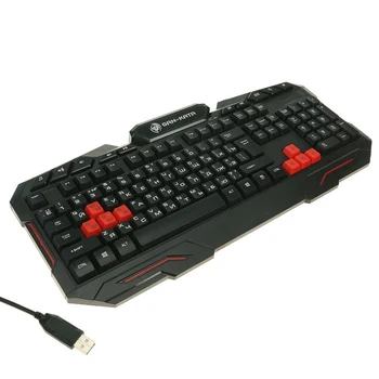 

Keyboard Dialog KGK-11U Gan-Kata, gaming, wired, membrane, 114 keys, USB, black 2388272