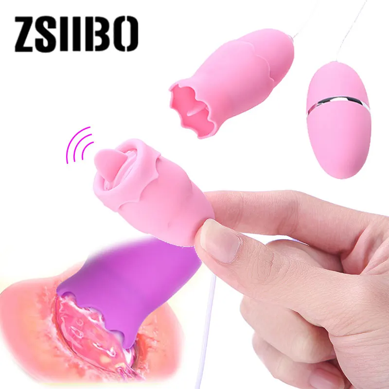 Oral clitoris tongue vibrator Rechargeable  G-spot vaginal and clitoral massager, tongue licking vibration orgasm Women toys