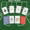 Cartas de juego de PVC para 100%, tarjeta de póker de plástico, impermeable, 4 colores, Texas Hold'em, Blackjack, juego dorado, tablero de entretenimiento ► Foto 3/6