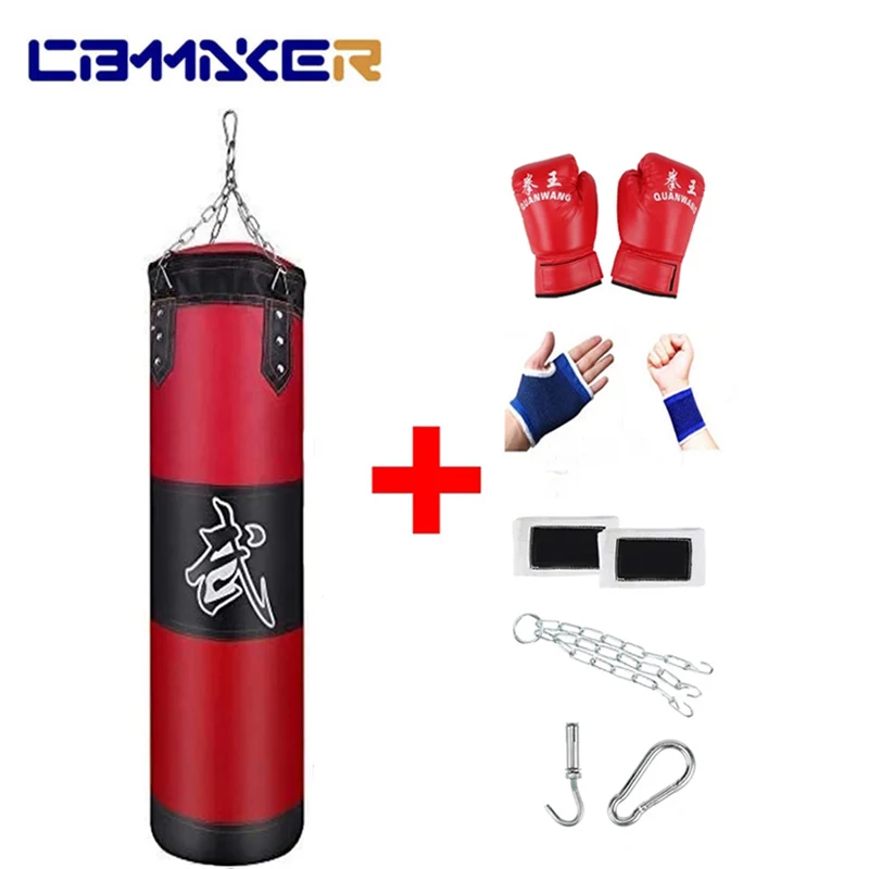 Sandbag Boxing-Bag Fitness-Hook Karate-Punch Kick-Punching-Training-Fight Muay-Thai Home
