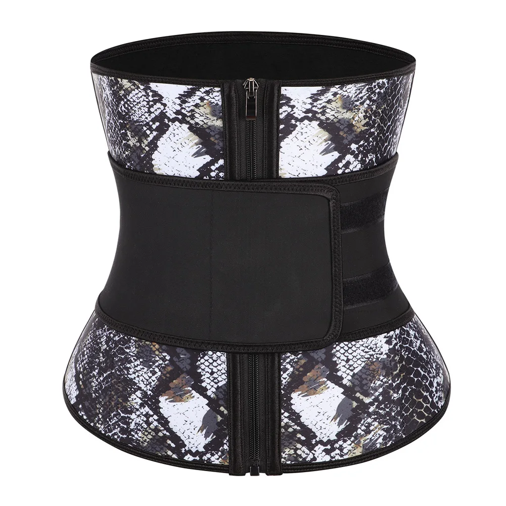 

7 Steel Boned Latex Snake Big Size Waist Trainer