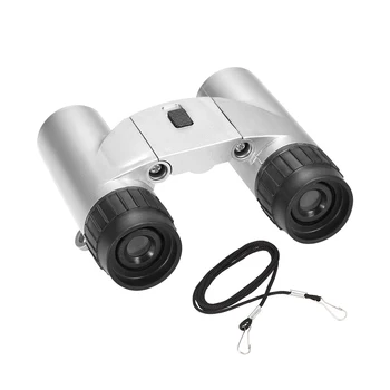 

uxcell 1pcs 2pcs 3pcs Toy Binoculars 7X30 Compact Foldable Binoculars with LED Light for Bird Watching Hiking Camping