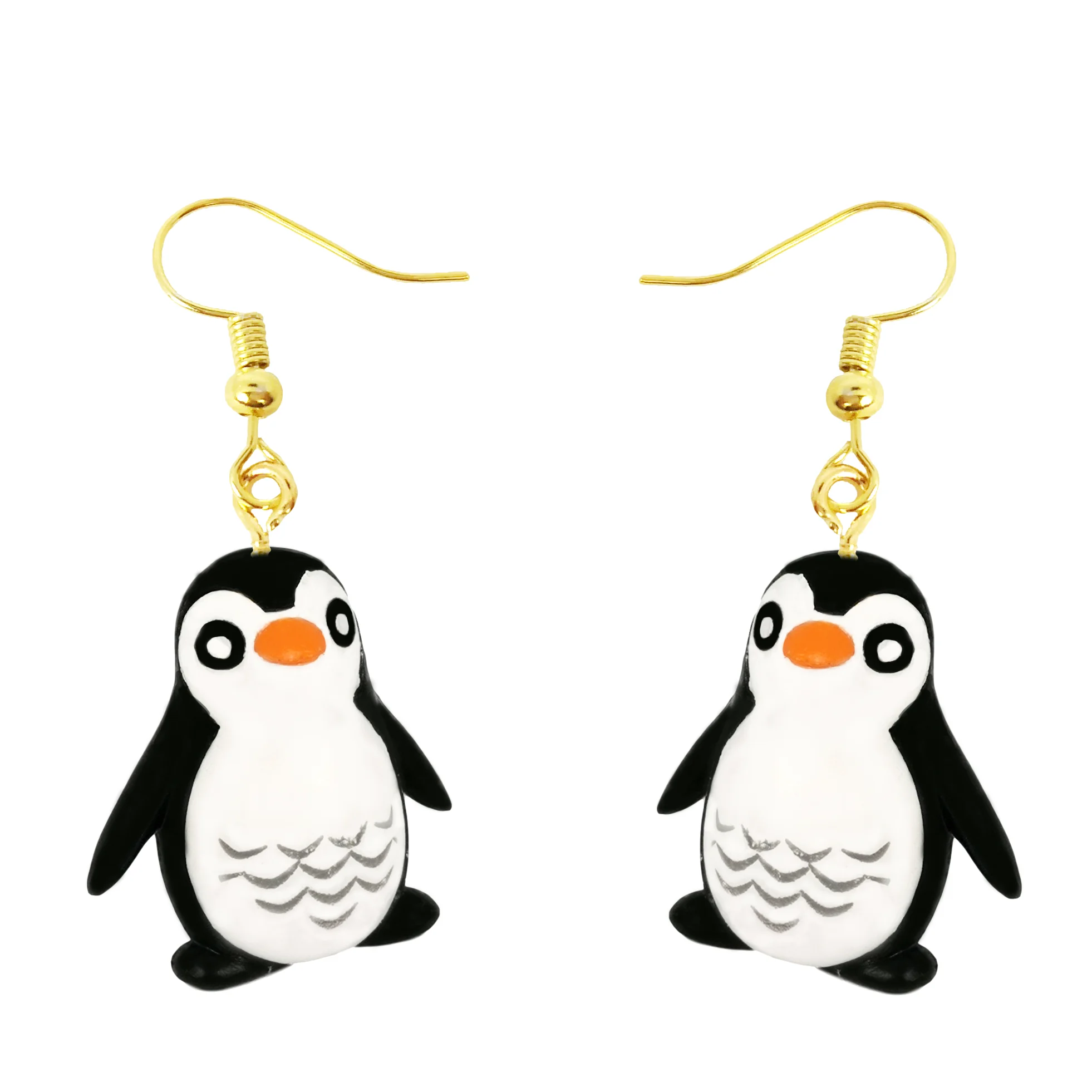 Earring For Women Resin Drop Custom Made Handmade Cute Girls Gift Eardrop Fun Cat Paw Cartoon 3D Animal Rabbit Duck drop earrings dangle earrings animal earrings