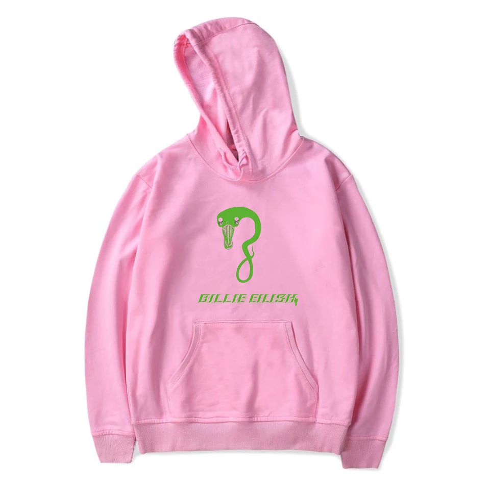 Толстовки с принтом Billie Eilish, женская и Мужская толстовка, известный певец, женские пуловеры с капюшоном, худи Billie Eilish, черная уличная одежда