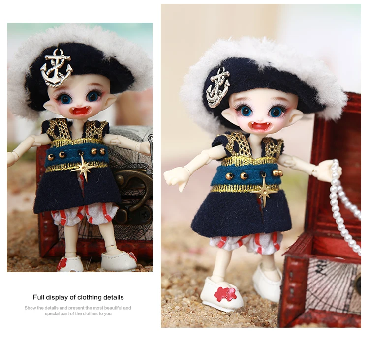 BJD кукольная одежда 1/13 милый костюм кукольная одежда для Realpuki Soso аксессуары для тела куклы Fairyland luodoll