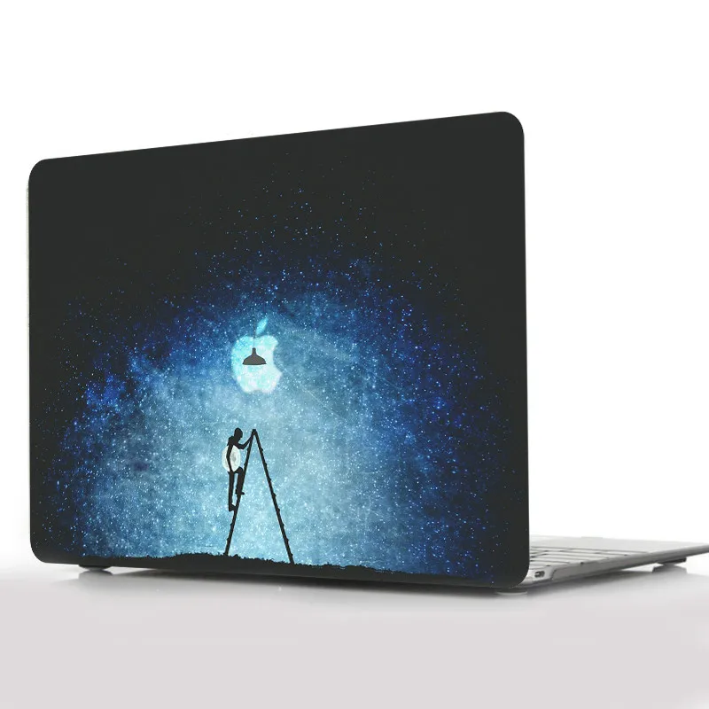 Mac Book Air Covers Casual Flowers Free Little Pretty Plastic Hard Shell Compatible Mac Air 11 Pro 13 15 Laptop Hard Cover Protection for MacBook 2016-2019 Version